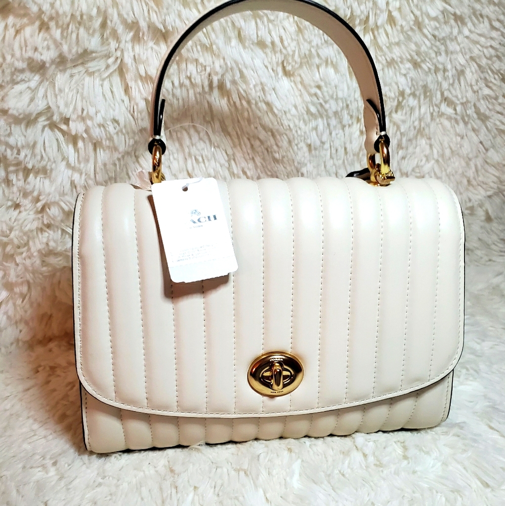 Original Coach Tilly Top Handle With LNR QLT handbag.